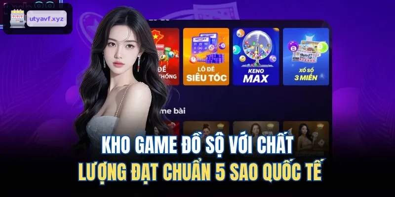 Kho trò chơi đa dạng đạt chuẩn quốc tế tại QH88